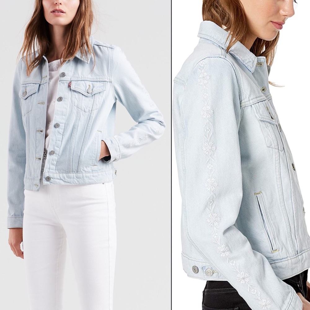 Levi’s Flower Fresh Trucker Denim Jacket